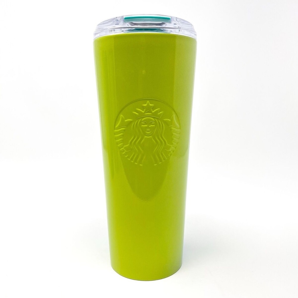 Starbucks  Lime Green 16oz stainless steel Tumbler